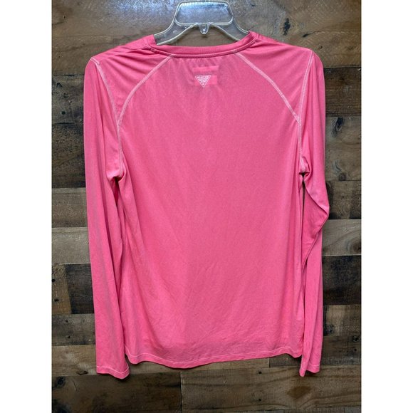 Colummbia PFG Men's Long Sleeve V-Neck Size Medium - Picture 4 of 5